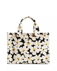 Coach Floral Print Canvas Cargo Bag