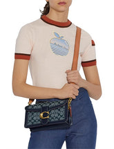 Coach Tabby 26 Shoulder Bag in Signature Chambray