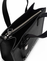 Marc Jacobs Mini Grind Tote - Pebbled Black