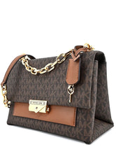 Michael Kors Cece Medium Shoulder Bag - Brown