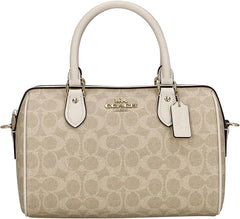 Coach Rowan Satchel - Signature Canvas