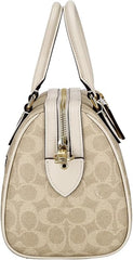 Coach Rowan Satchel - Signature Canvas
