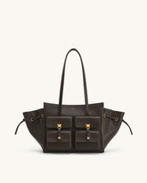JW PEI Linda Tote Bag - Dark Brown