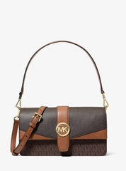 Michael Kors Greenwich Saffiano Leather Shoulder/Crossbody Bag