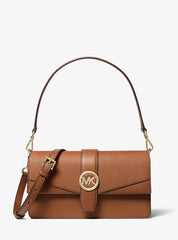 Michael Kors Greenwich Saffiano Leather Shoulder/Crossbody Bag