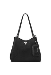 Guess Bolsa Elsa Satchel Preto