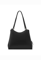 Guess Bolsa Elsa Satchel Preto in plain black
