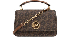 Michael Kors Small Empire Messenger Bag - Brown