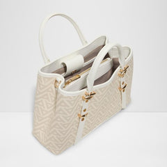 Aldo Scarlettia Satchel Bag - Beige