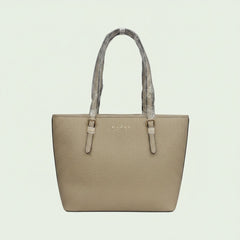 Guess Medium Monogram Tote - Beige