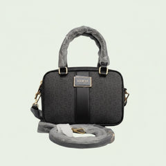Guess Small Satchel Bag - Black