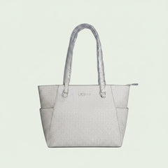 Guess Large Monogram Tote - White