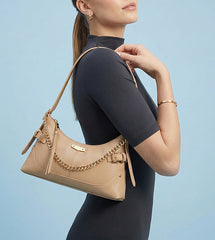 Aldo Concourse Shoulder Bag - Beige