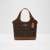 Aldo Bethia Satchel Bag - Brown