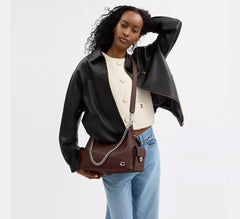 Coach Pocket Juliet Bag 30 - Burgundy