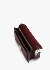 Coach Tabby 20 Merlot Leather Bag - Burgundy