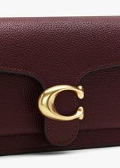 Coach Tabby 20 Merlot Leather Bag - Burgundy