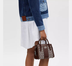 Coach Andrea Carryall Bag in Signature Jacquard