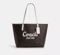 Coach Women's City Tote Bag with Coach Graphic
