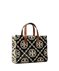 Tory T Embossed Monogram Tote Large