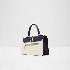ALDO Parkryn satchel handbag - Blue and White