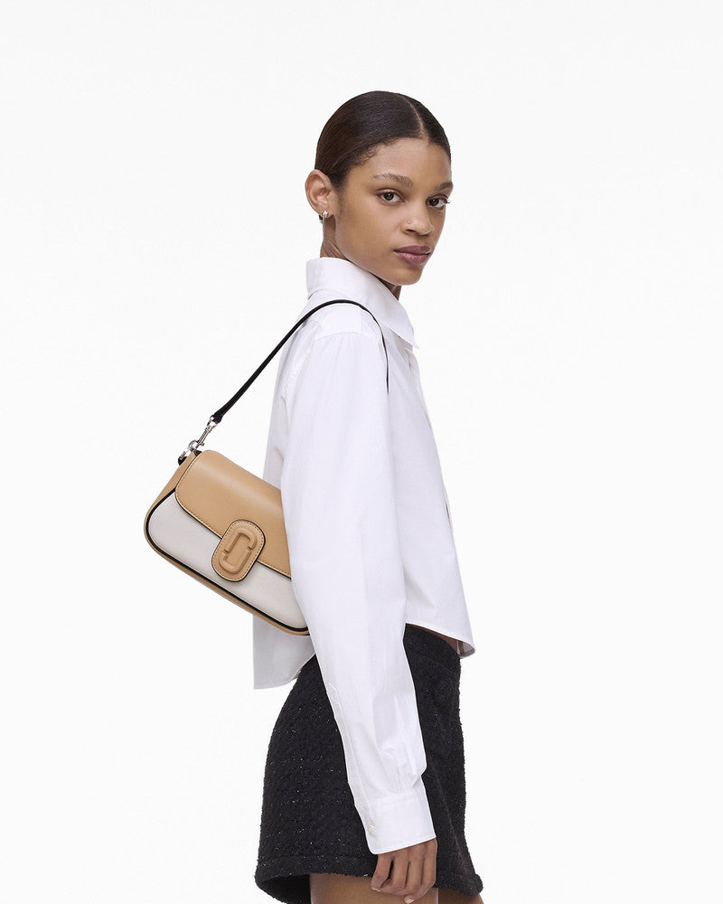 Marc Jacobs The Large Clover Shoulder Bag - Camel Multi
