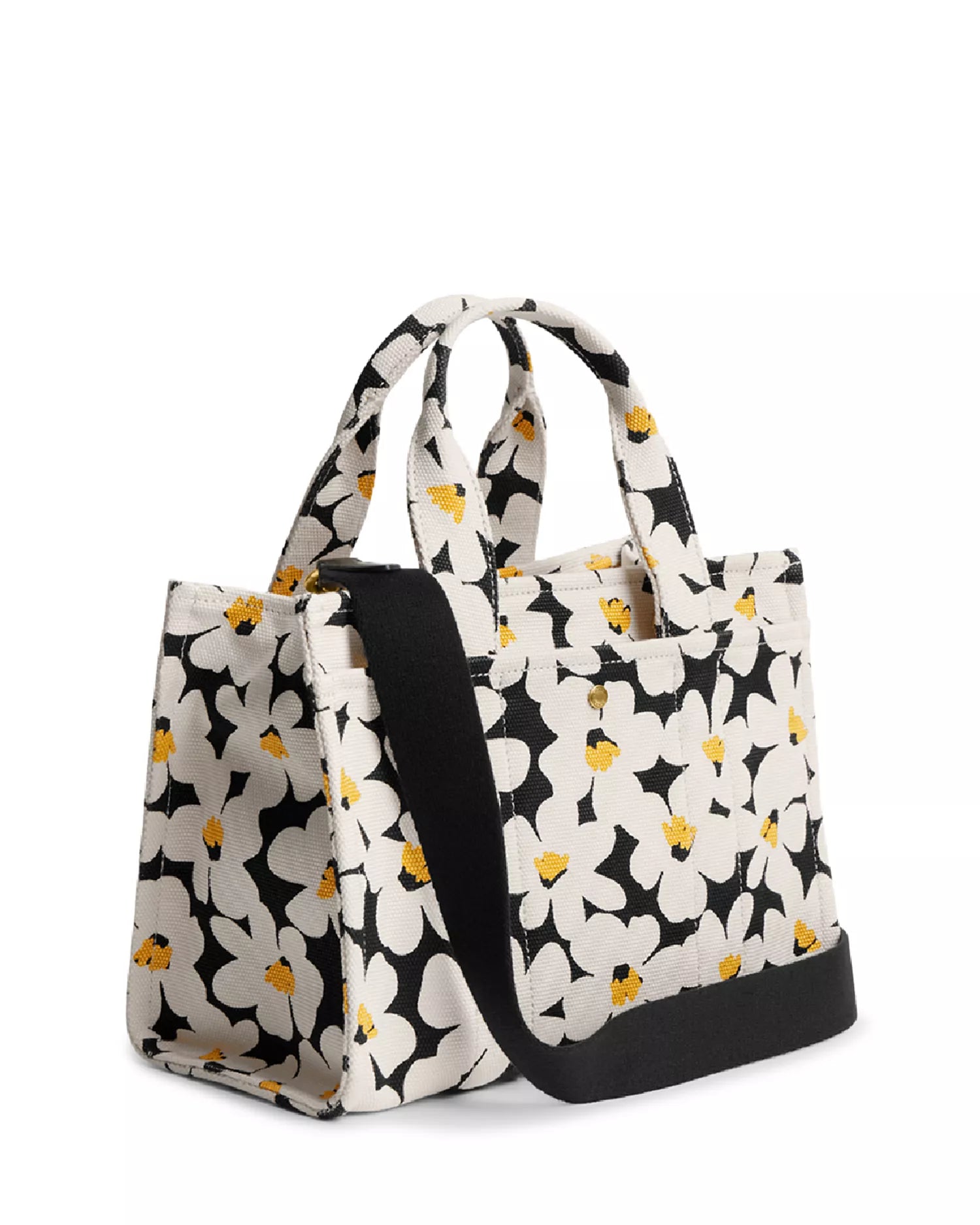 Coach Floral Print Canvas Cargo Bag
