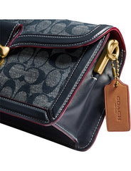 Coach Tabby 26 Shoulder Bag in Signature Chambray