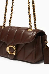 Coach Tabby 20 Quilted Shoulder Bag - Brown