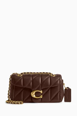 Coach Tabby 20 Quilted Shoulder Bag - Brown