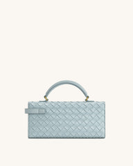 JW PEI Keyla Weave Texture Top Handle Bag - Blue