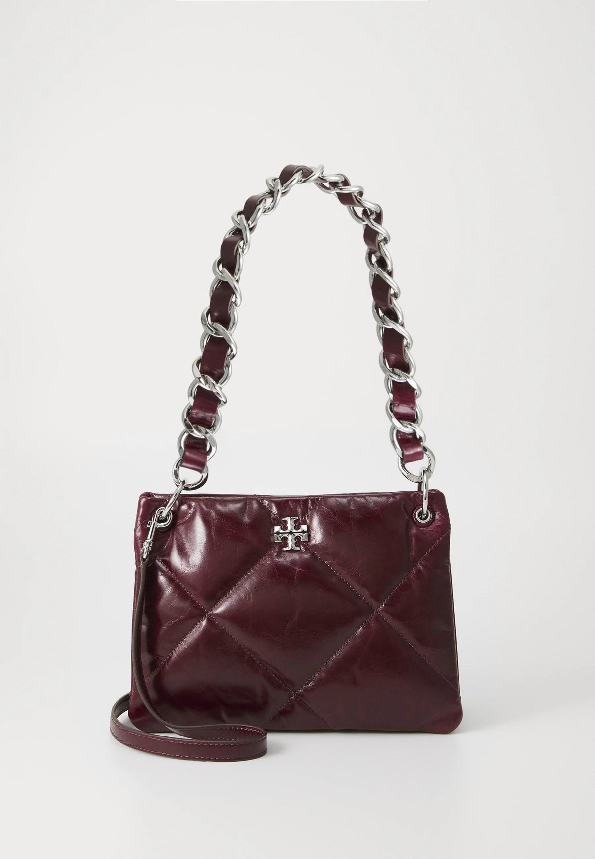Tory Burch Leather Quilted Kira Shoulder Bag