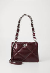 Tory Burch Leather Quilted Kira Shoulder Bag