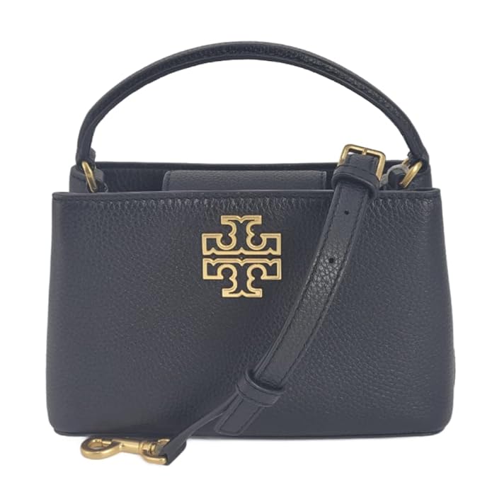 Tory Burch Britten Micro Satchel - Black