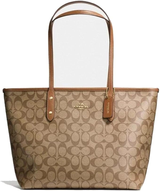 Coach City Tote - Signature Canvas