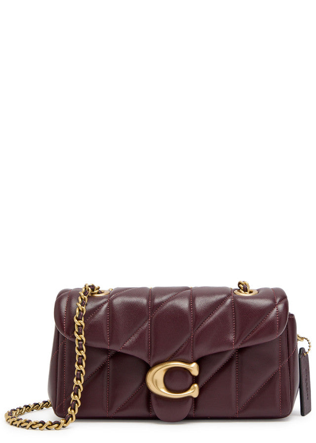 Coach Tabby 20 Quilted Leather - Burgundy