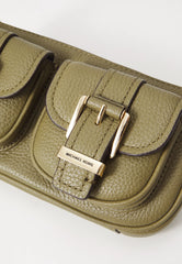Michael Kors Zoe Small Pebbled Leather Pochette