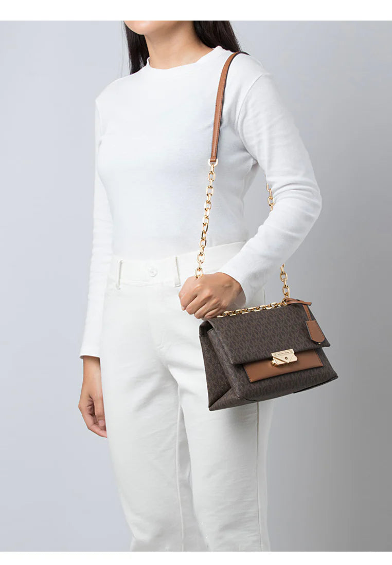 Michael Kors Cece Medium Shoulder Bag - Brown