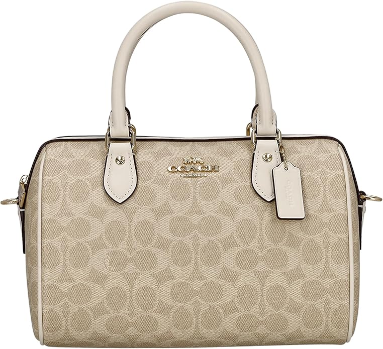 Coach Rowan Satchel - Signature Canvas