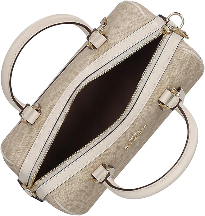 Coach Rowan Satchel - Signature Canvas