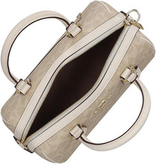 Coach Rowan Satchel - Signature Canvas