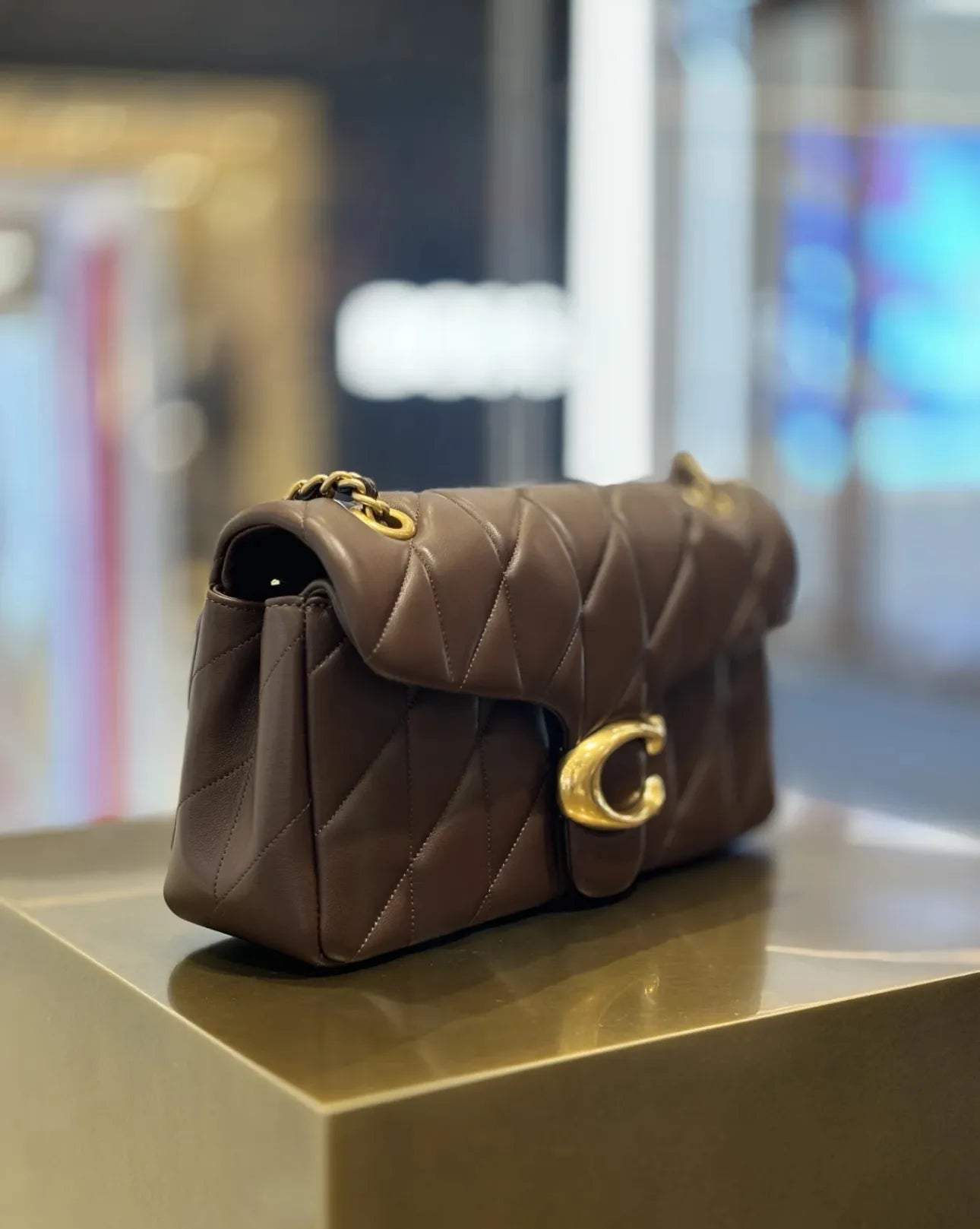 Coach Tabby Quilted Leather 26 - Brown