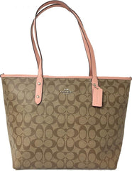 Coach City Zip Tote - Signature Canvas