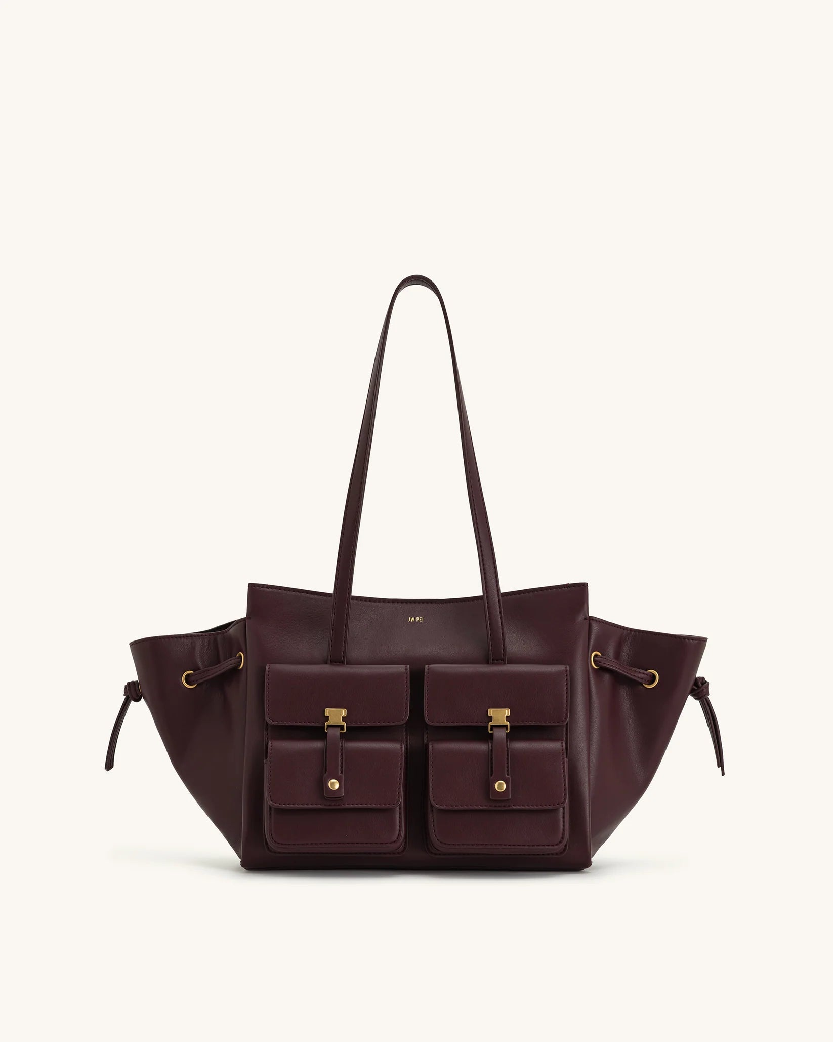 JW PEI Linda Tote Bag - Deep Burgundy