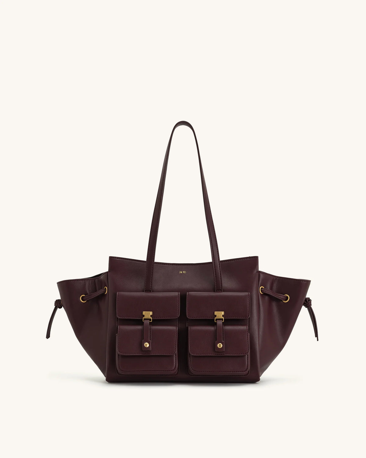 JW PEI Linda Tote Bag - Deep Burgundy