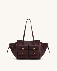 JW PEI Linda Tote Bag - Deep Burgundy