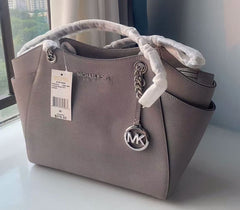 Michael Kors Jet Set Travel Leather Tote Bag