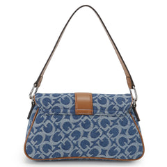 Guess Erika flap crossbody bag - Denim Blue