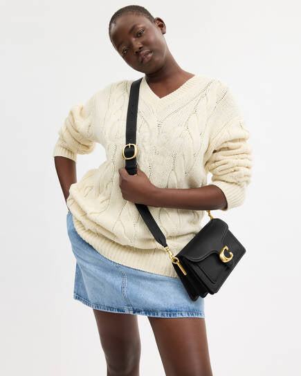 Coach Tabby Shoulder Bag 26 - Dark Stone