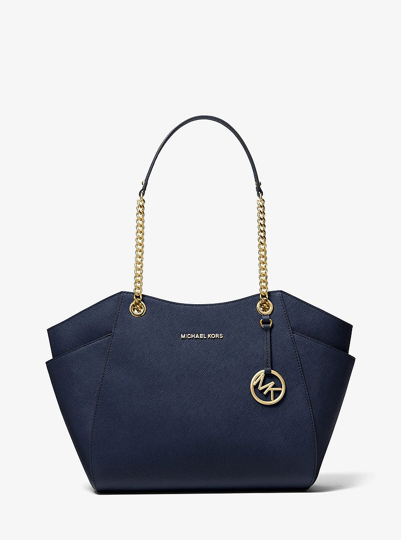 Michael Kors Jet Set Large Saffiano Leather Shoulder Bag